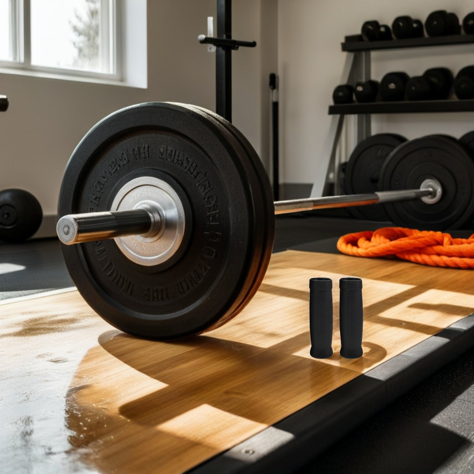 Fitness Equipment - 2개 1세트, 바벨 그립, 손잡이, 부드러운