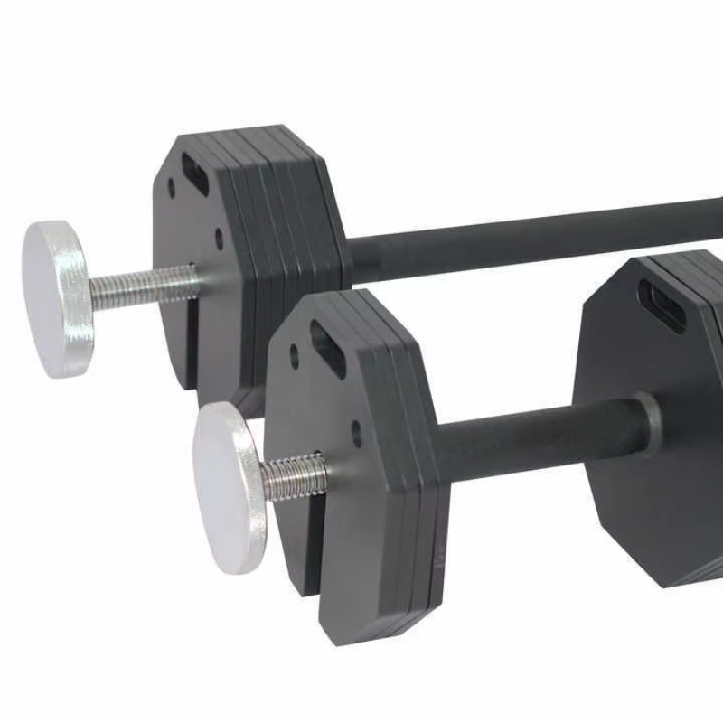 Adjustable Dumbbell Pair 40Kg - 조절 가능한 80LB 금속 팔각형 덤벨