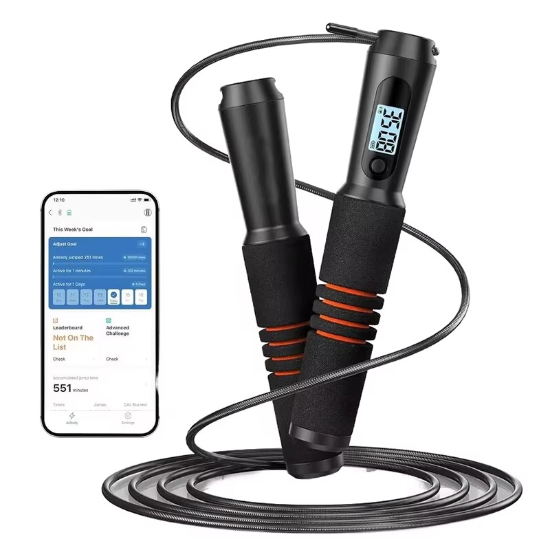 Smart Jump Rope Digital Counter - YTYINYTYI 스마트 조절식 디지털 줄넘기, 피트니스
