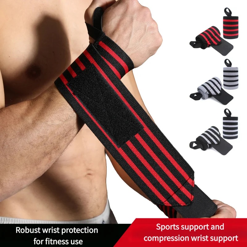 Wrist Wraps Weightlifting Support - 손목 지지대, 피트니스용 붕대, 조절 가능한