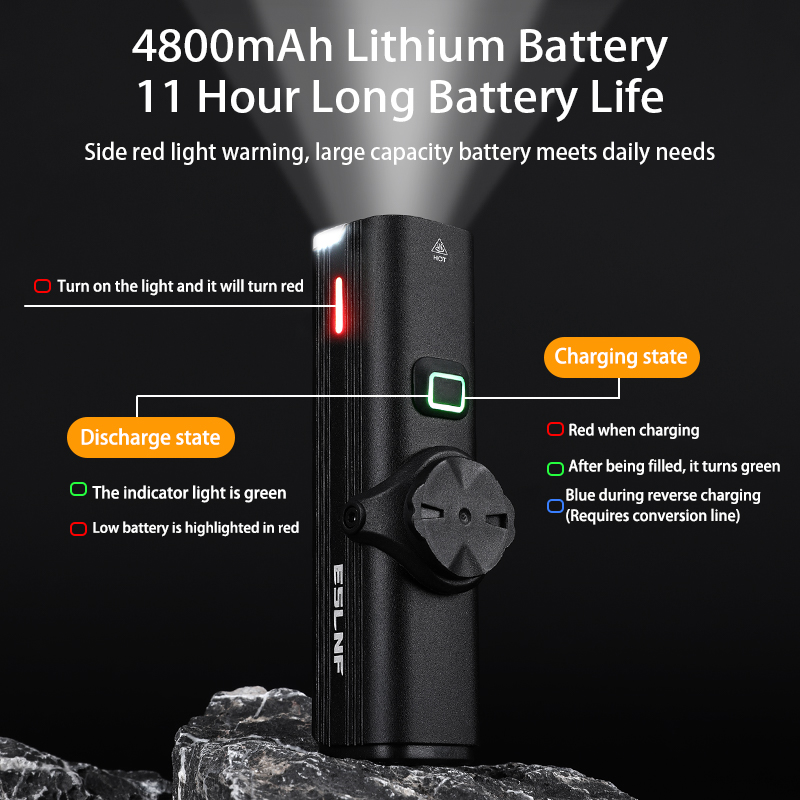 ESLNF 자전거 헤드라이트 1000루멘 4800mAh - Rechargeable Bicycle Headlight 1000 Lumen 리뷰 및 가격