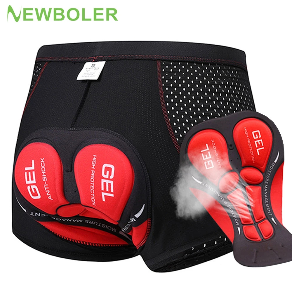 NEWBOLER 사이클링 반바지, 통기성 메쉬 사이클링 - Padded Cycling Shorts 5D Gel 리뷰 및 가격