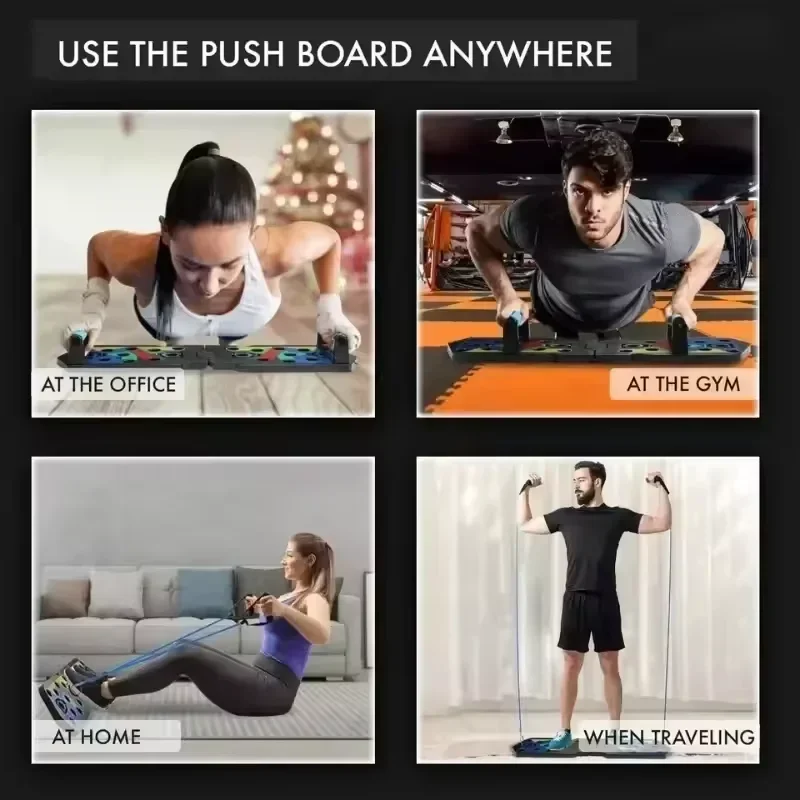 휴대용 다기능 푸쉬업 바 세트 접이식 피트니스 장비 가 - Push Up Board Foldable Multi Function 리뷰 및 가격
