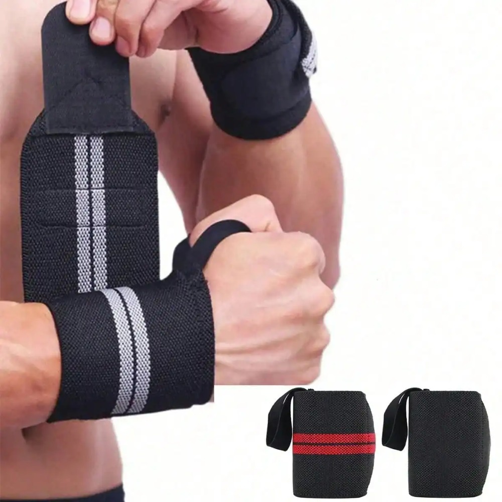 2개입 탄력 손목 보호대, 손목 지지대, 헬스장 웨이트 - Wrist Wraps Weightlifting Support 리뷰 및 가격
