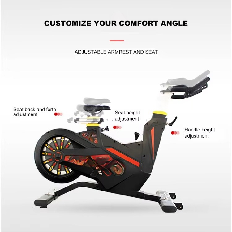 4단계 조절 가능한 벨트 드라이브 운동용 자전거 (체육 - Exercise Bike Magnetic Resistance 리뷰 및 가격