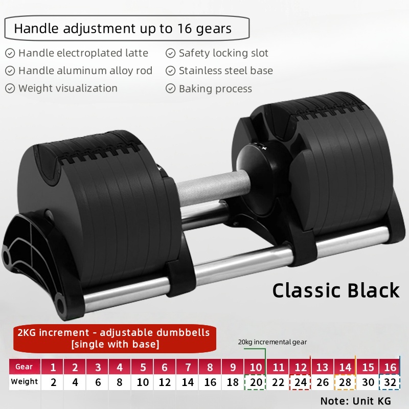 조절식 덤벨 홈 퀵 조절 덤벨 빠른 훈련 팔 가슴 웨이 - Adjustable Dumbbell Pair 40Kg 리뷰 및 가격
