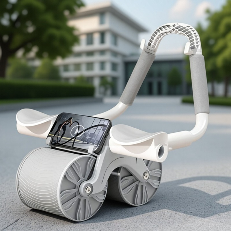 자동 리바운드 기능, 복부 압박, 팔꿈치 지지 롤러가  - Ab Roller Wheel With Elbow Support 리뷰 및 가격